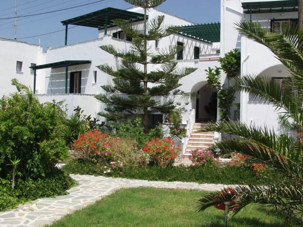 En la foto se muestra el objeto Pyrgos Beach ubicado en la ciudad de Agios Prokopios.