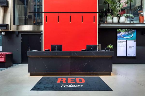 Auf dem Foto ist das Objekt Radisson RED Aarhus in der Stadt Aarhus zu sehen.