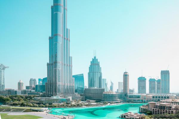 Na fotografii je vidět objekt Elite Royal Apartment - Full Burj Khalifa & fountain view - Pearl nacházející se ve městě Dubaj.