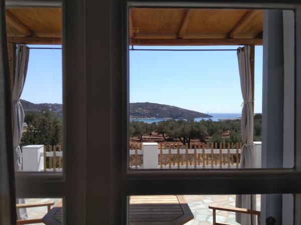 En la foto se muestra el objeto Studios Evdokia ubicado en la ciudad de Platis Gialos Sifnos.
