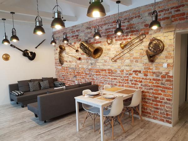 A la foto es mostra l'objecte Art Music Loft Białystok situat a la ciutat de Białystok.