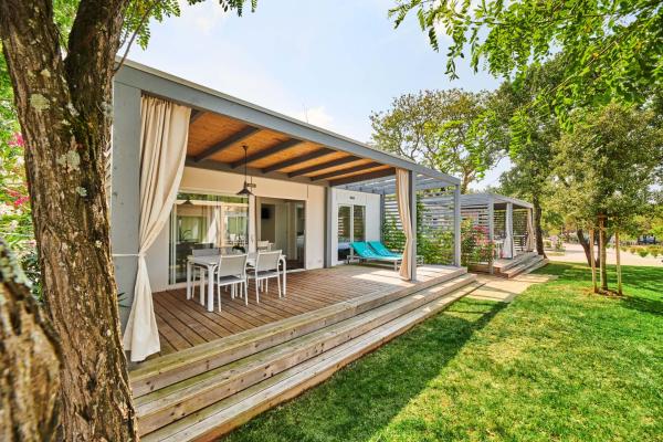 Na foto é possível ver o objeto Camping Stella Maris Mobile Homes localizado na cidade de Umag.
