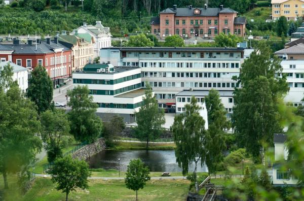Op de foto is het object Hotel Sollefteå te zien, gelegen in de stad Sollefteå.