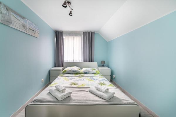 Na fotografii je vidět objekt Apartamenty Mewa nacházející se ve městě Rewa.