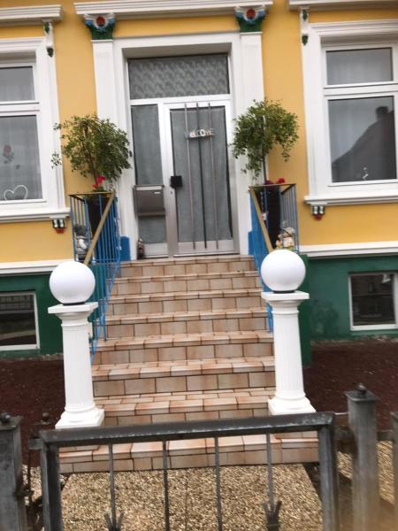 Na fotografii je vidět objekt Ferienwohnung Ils in Wittmund nacházející se ve městě Blersum.