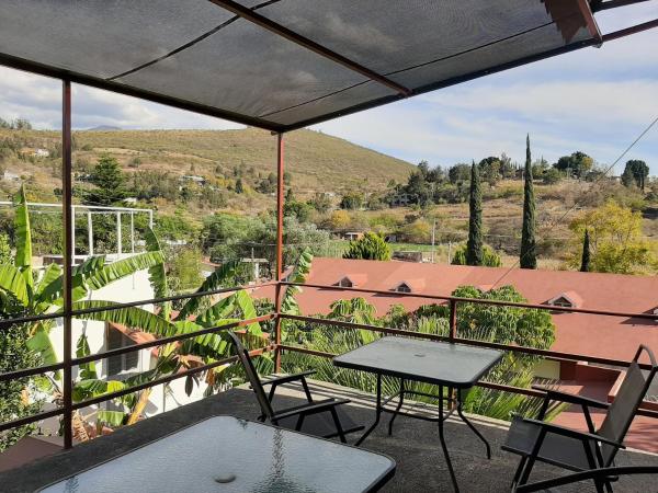 På billedet ses objektet Hotel Paraje Casa Blanca beliggende i byen San Agustín Etla.