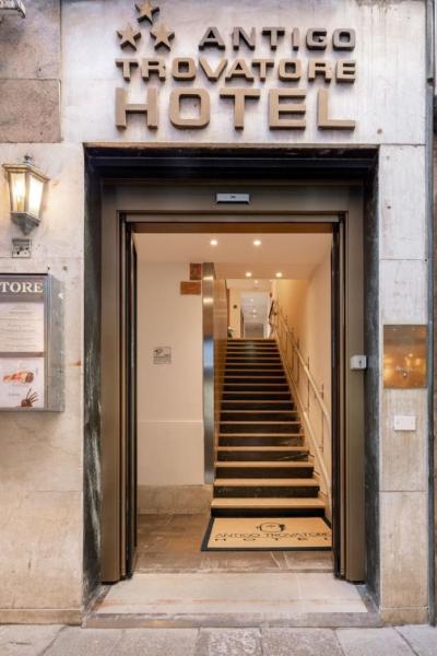 A la foto es mostra l'objecte Hotel Antigo Trovatore situat a la ciutat de Venècia.