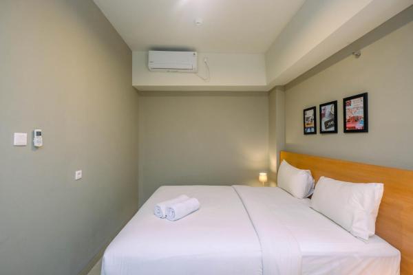 A la foto es mostra l'objecte Luxury 1BR Apartment with Golf View at Mustika Golf Residence By Travelio situat a la ciutat de Cikarang.