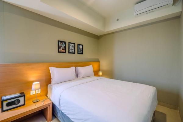 A la foto es mostra l'objecte Wonderful 1BR Apartment at Mustika Golf Residence with Golf View By Travelio situat a la ciutat de Cikarang.