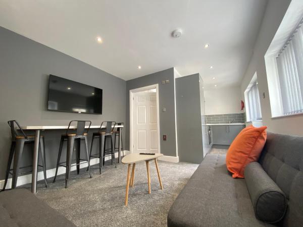 A la foto es mostra l'objecte Kensington Suite Sasco Apartments situat a la ciutat de Blackpool.