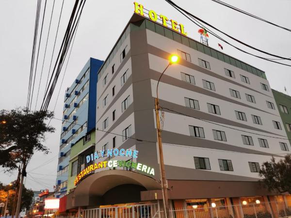 La photo montre l'objet Hotel Dia y Noche situé dans la ville de Lima.