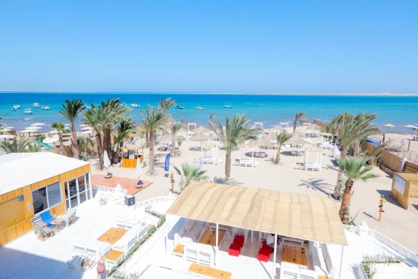 På bildet vises objektet Lagoonie Lodge & Beach som ligger i byen Hurghada.