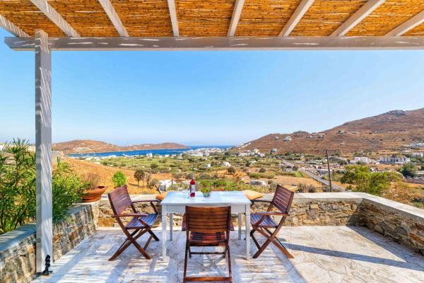Na fotografii je vidět objekt Sea View Villa Serifos Island nacházející se ve městě Serifos Chora.