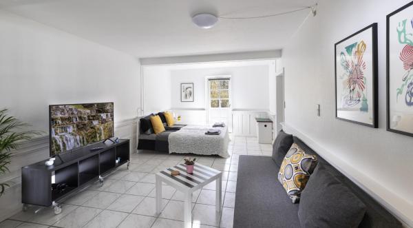 A la foto es mostra l'objecte aday - Apartment suite 1 Aalborg Center situat a la ciutat de Ålborg.