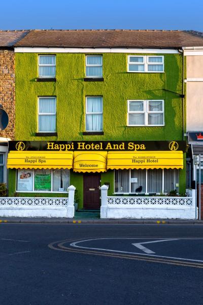 Nella foto è visibile l'oggetto Happi Hotel and Spa situato nella città di Blackpool.