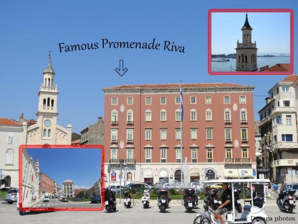 Famous Promenade Riva Apartment, Split