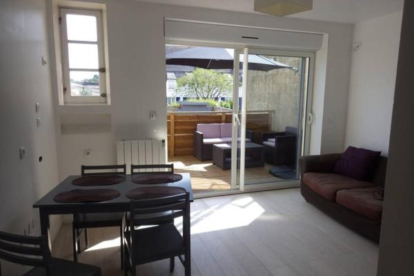 På billedet ses objektet Vannes centre logement 3 pièces avec terrasse beliggende i byen Vannes.