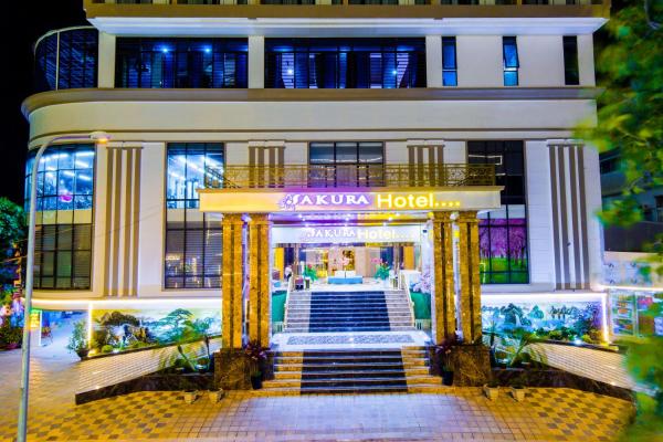 Na zdjęciu widoczny jest obiekt SAKURA HOTEL położony w mieście Xóm Chang.