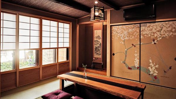 A la foto es mostra l'objecte Kokonoe Machiya situat a la ciutat de Kyoto.