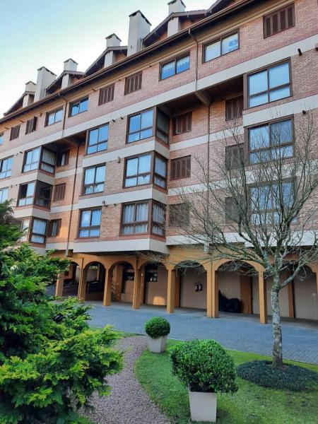 På billedet ses objektet Charmoso Apartamento em Gramado beliggende i byen Gramado.