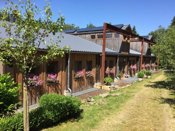 På bilden syns B&B Alte Sägemühle Schlommefurth som ligger i staden Recht.