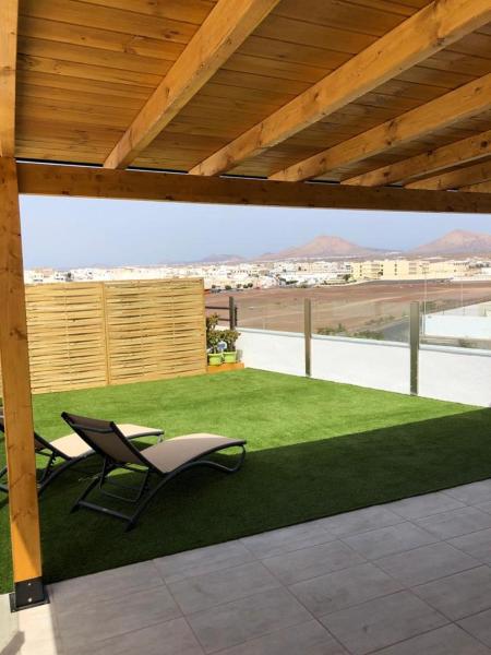 A la foto es mostra l'objecte Moai Loft situat a la ciutat de Arrecife.
