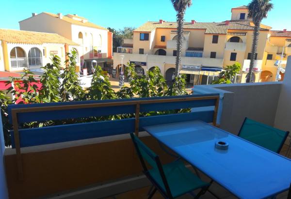 A la foto es mostra l'objecte Les Arènes - Port Leucate - Une chambre - Terrasse - Proche Commerces - Tout confort situat a la ciutat de Leucate.