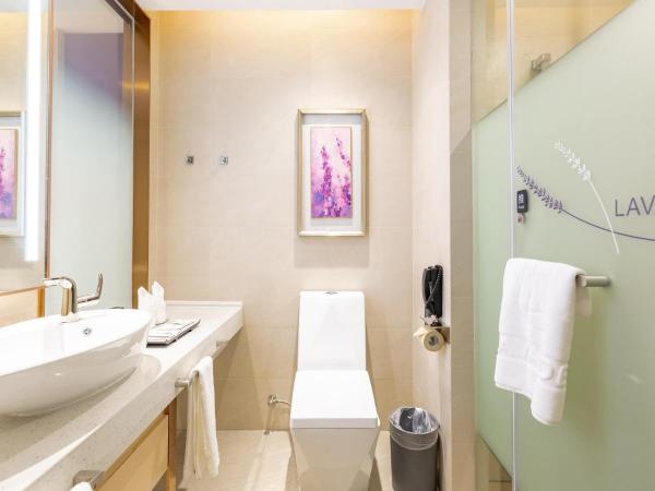A la foto es mostra l'objecte Lavande Hotel Nanchang Qingyunpu Zhuqiao East Road situat a la ciutat de Xiaolancun.