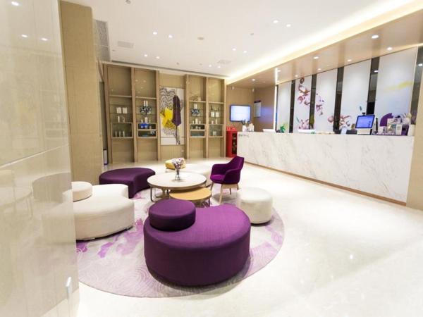 På billedet ses objektet Lavande Hotel Suqian Yanghe New District beliggende i byen Suqian.
