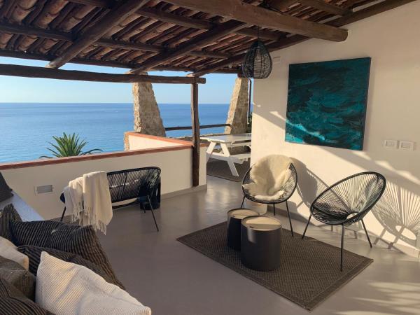 På billedet ses objektet Boutique apartment with beach within walking distance, near Tropea beliggende i byen Parghelia.