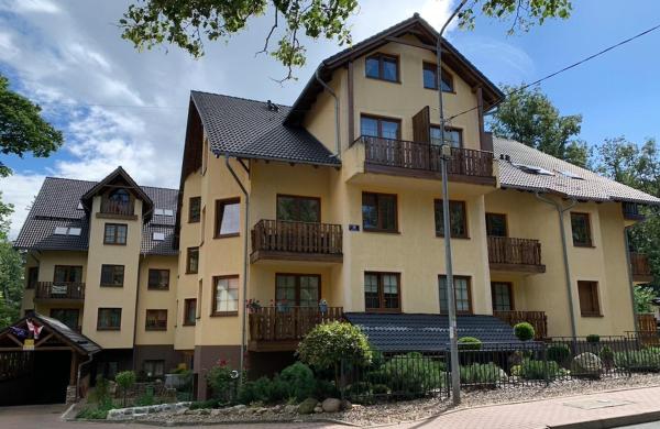 A la foto es mostra l'objecte Apartament o Zachodzie Słońca Nadrzeczna situat a la ciutat de Karpacz.