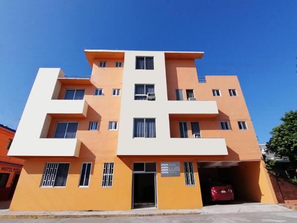 Auf dem Foto ist das Objekt Don Luis Hostal - Sucursal Hidalgo - Tecolutla in der Stadt Tecolutla zu sehen.