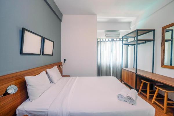 A la foto es mostra l'objecte Modern Furnished @ 1BR Margonda Residence 1 Apartment By Travelio situat a la ciutat de Depok.