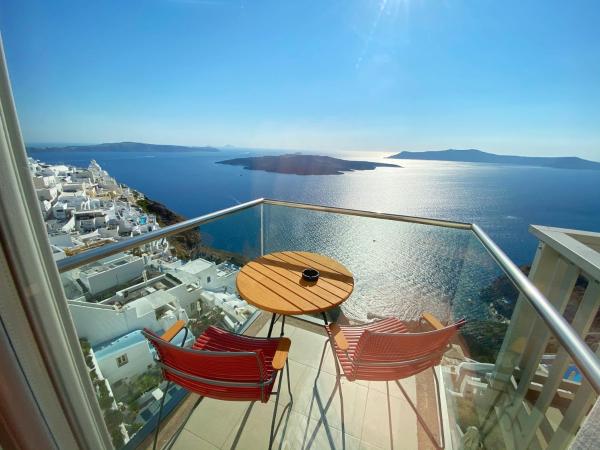 A la foto es mostra l'objecte Panorama Boutique Hotel situat a la ciutat de Fira.