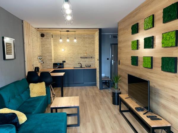 Στη φωτογραφία φαίνεται το αντικείμενο Tarnovia Loft Apartment που βρίσκεται στην πόλη Tarnowo Podgorne.