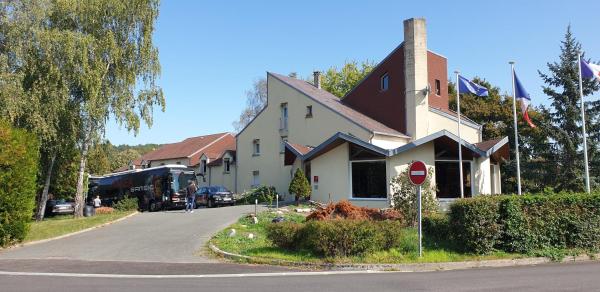 På bilden syns objektet Hotel Le Drakkar som ligger i staden Corneville-sur-Risle.