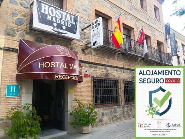 A la foto es mostra l'objecte Hostal Madrid situat a la ciutat de Toledo.