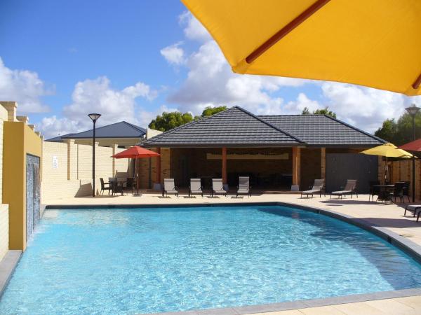 På billedet ses objektet Port Denison Beach Resort beliggende i byen Dongara.