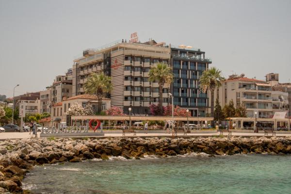 A la foto es mostra l'objecte Derici Hotel situat a la ciutat de Kuşadası.