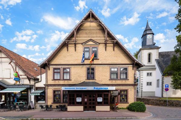 La photo montre l'objet Hotel Deutsches Haus situé dans la ville de Aerzen.
