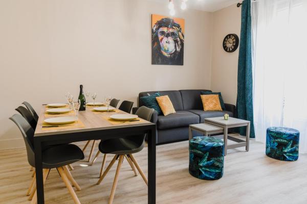 A la foto es mostra l'objecte Monkey 2 SALLES BAIN et 1 WC hypercentre 6 pers situat a la ciutat de Épernay.