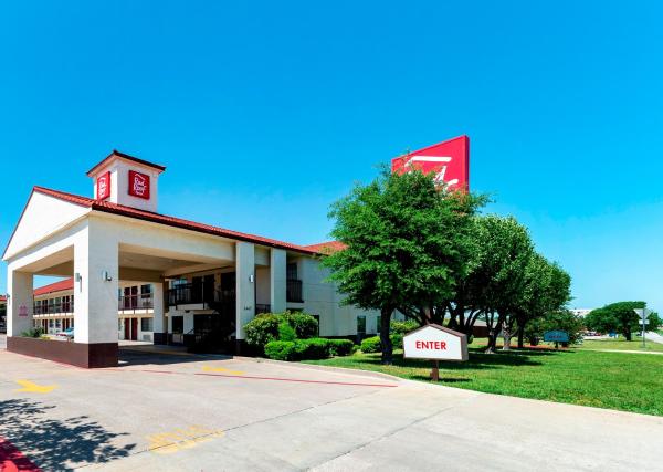 Nella foto è visibile l'oggetto Red Roof Inn Dallas - Mesquite Fair Park NE situato nella città di Mesquite.