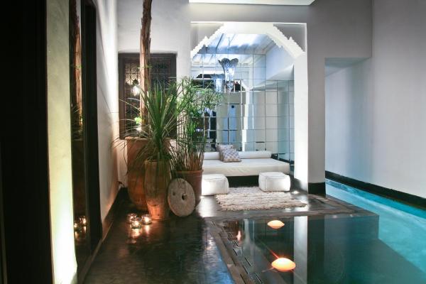 写真にはマラケシュ市にあるRiad Golfameが写っています。