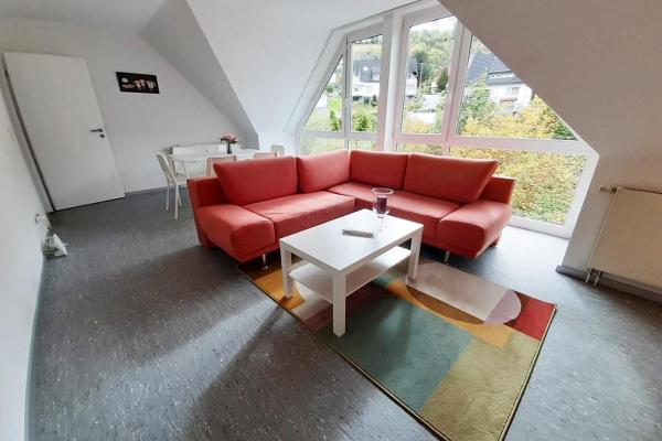 På billedet ses objektet Ferienwohnung in Lennestadt beliggende i byen Bilstein.