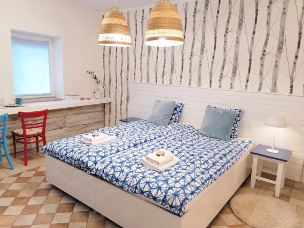 Op de foto is het object Jászberény Boutique Room te zien, gelegen in de stad Jászberény.
