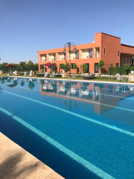 En la foto se muestra el objeto Palais Benfatah ubicado en la ciudad de Marrakech.