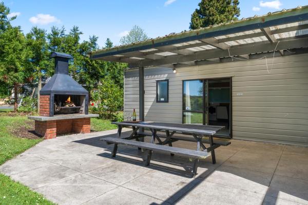 Na fotografii je vidět objekt Casita - Okere Falls Holiday Home nacházející se ve městě Okere Falls.