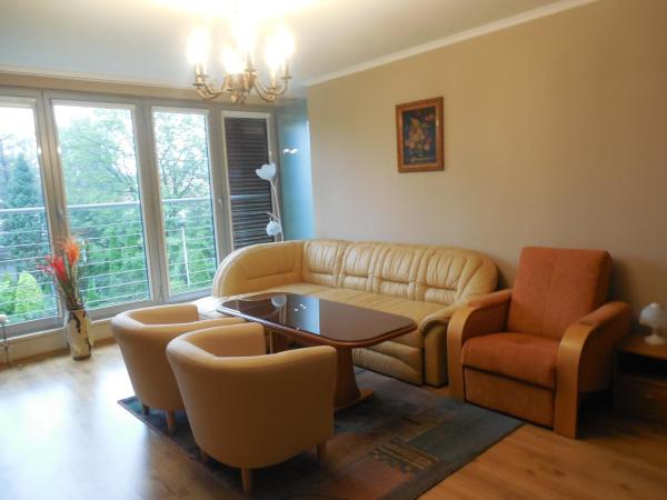 A la foto es mostra l'objecte Apartament Familijny Beskidzki situat a la ciutat de Ustroń.