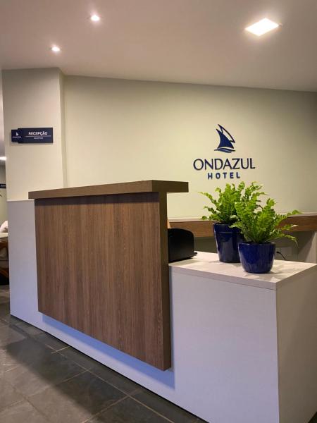 Na foto é possível ver o objeto Hotel Onda Azul localizado na cidade de Taperoá.