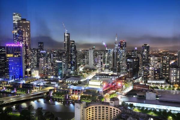 A la foto es mostra l'objecte Orange Stay at Melbourne Quarter situat a la ciutat de Melbourne.